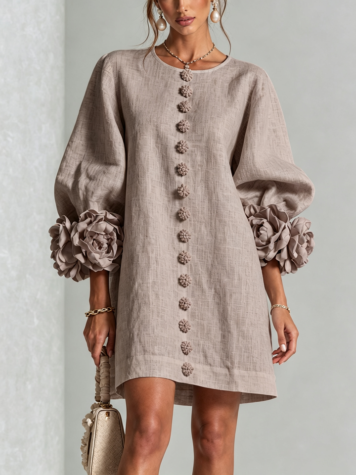 Simona |  Button-Down Mini Dress