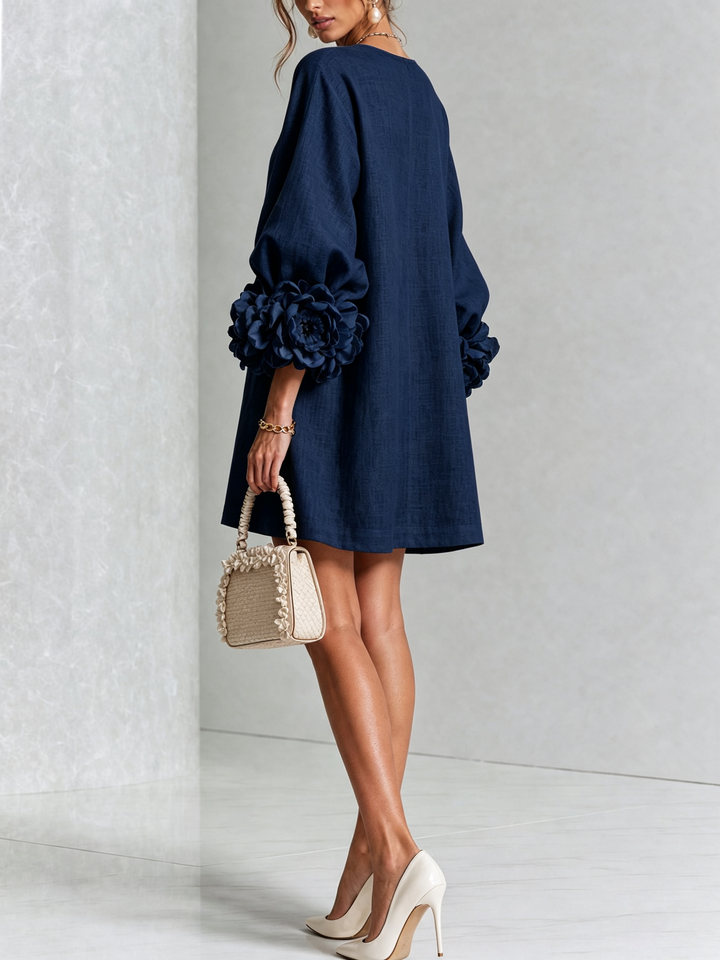Simona |  Button-Down Mini Dress