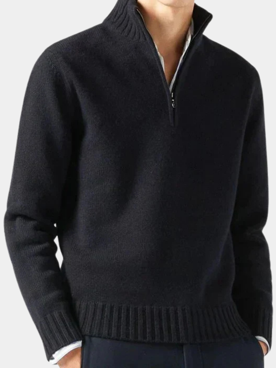 Leonardo| Pullover Mezza Zip