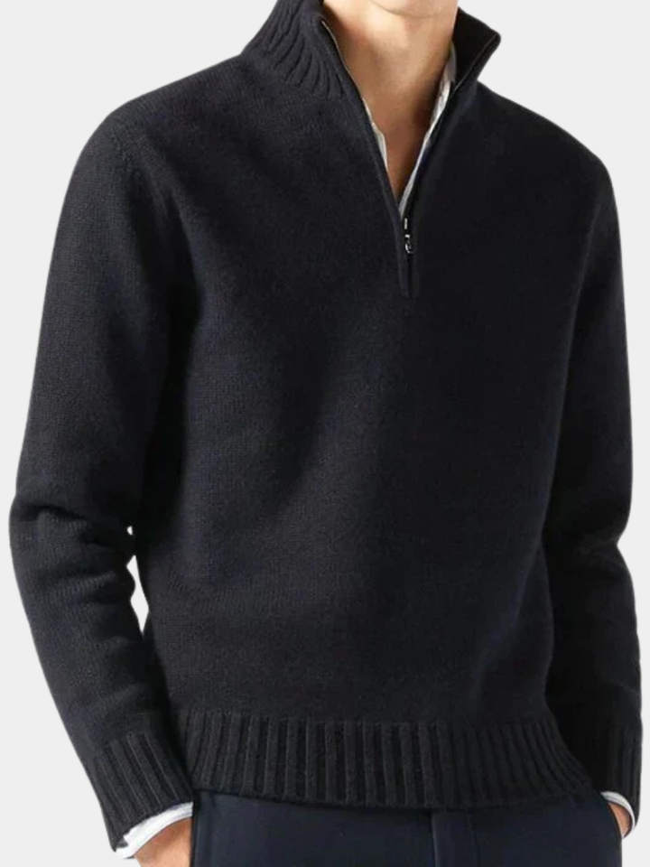Leonardo| Pullover Mezza Zip