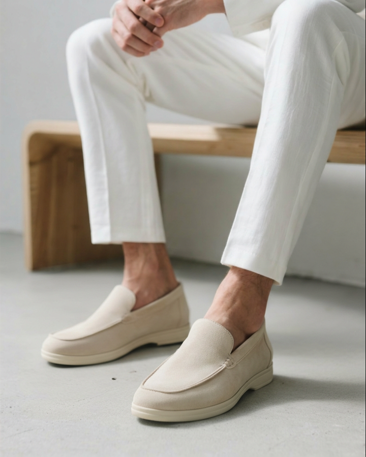 Aurelio | Old Money Suede Loafers