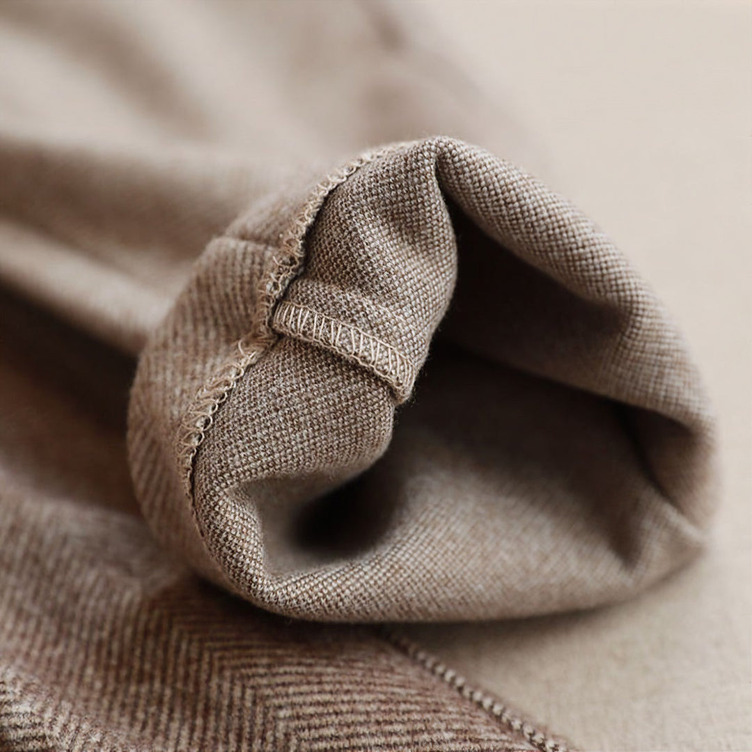 Oliver | Elegant Pure Wool Tailored Trousers