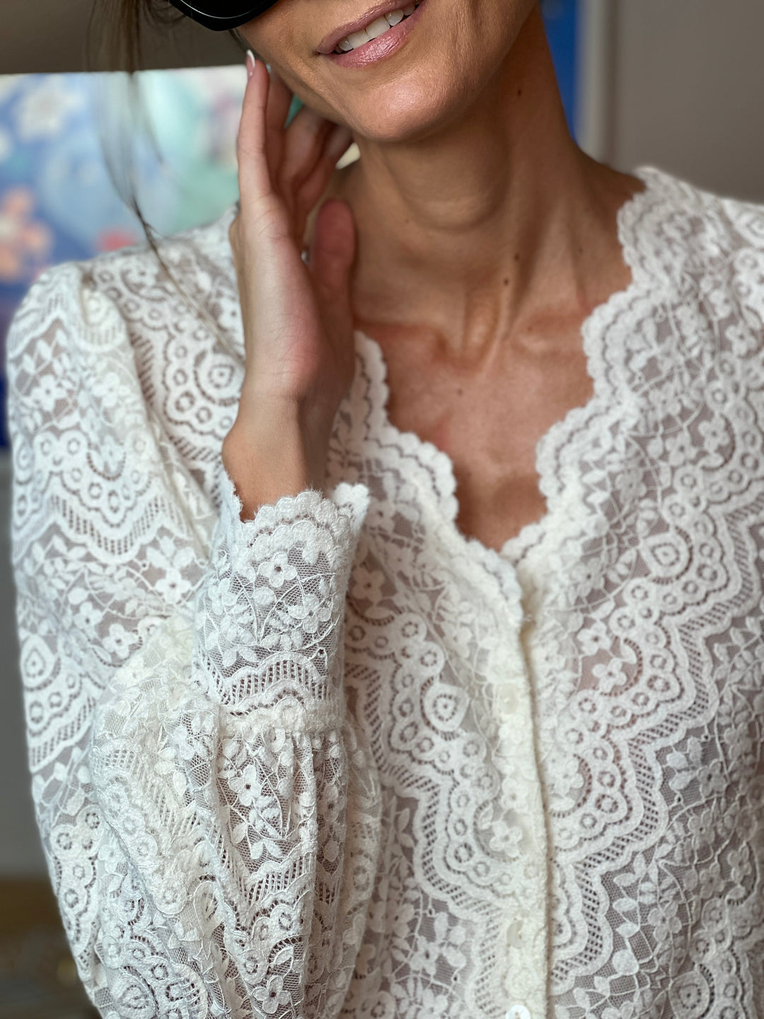 Iris | Knit Blouse