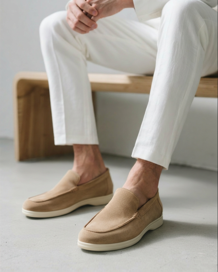 Aurelio | Old Money Suede Loafers