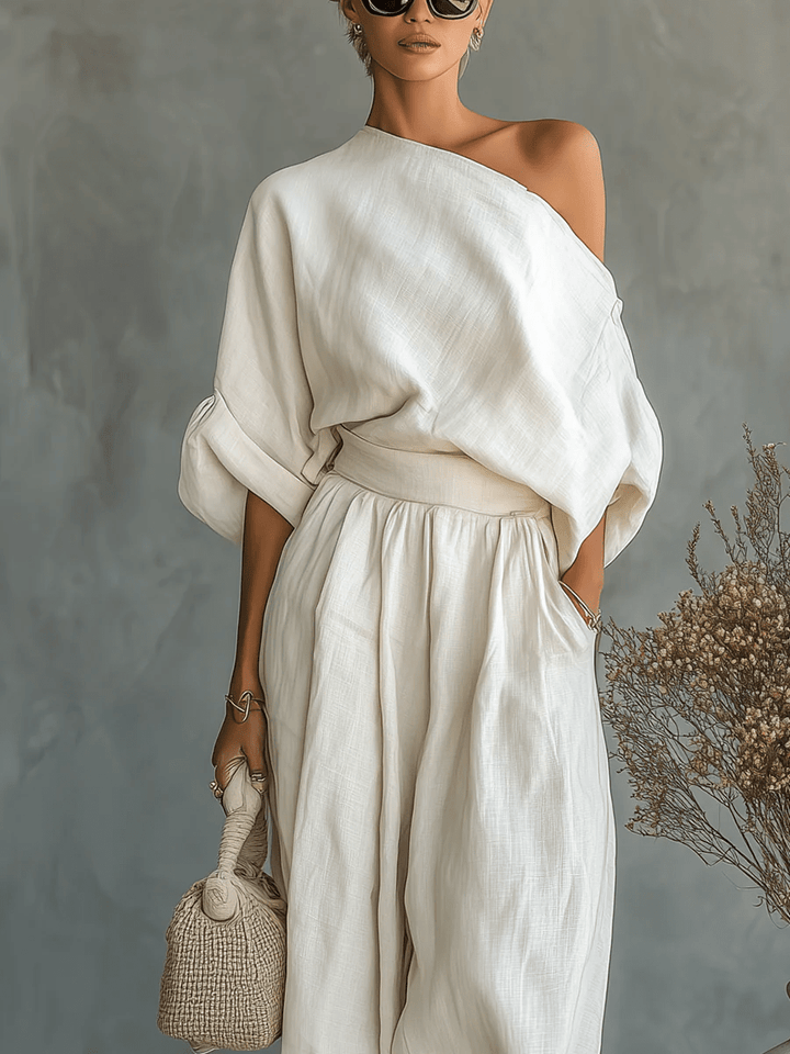 Isabella | Set 2 pezzi off-the-shoulder