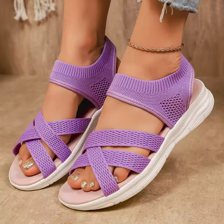 Sloane | Ultra Flex Knit Sandals