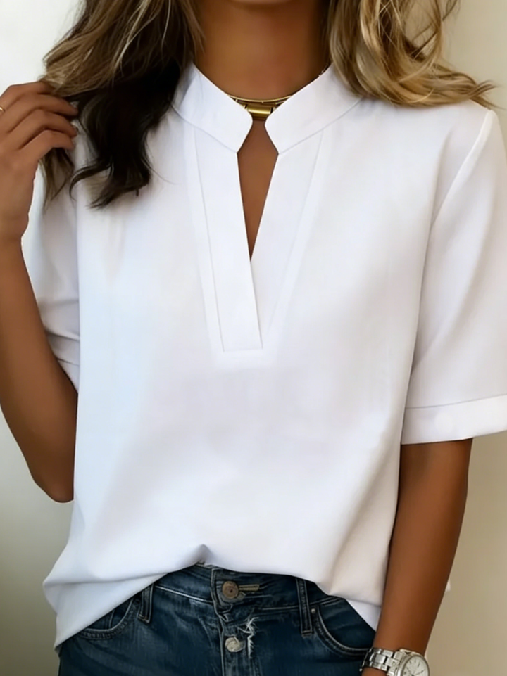 Bianca | Blusa Scollo a V