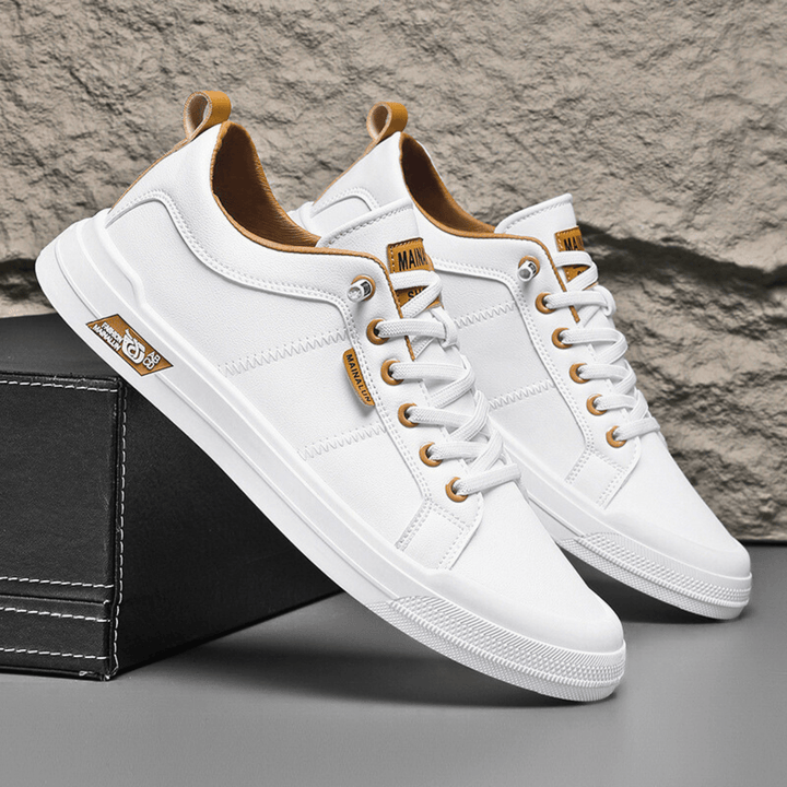 Daniele |  LEATHER TRAINERS