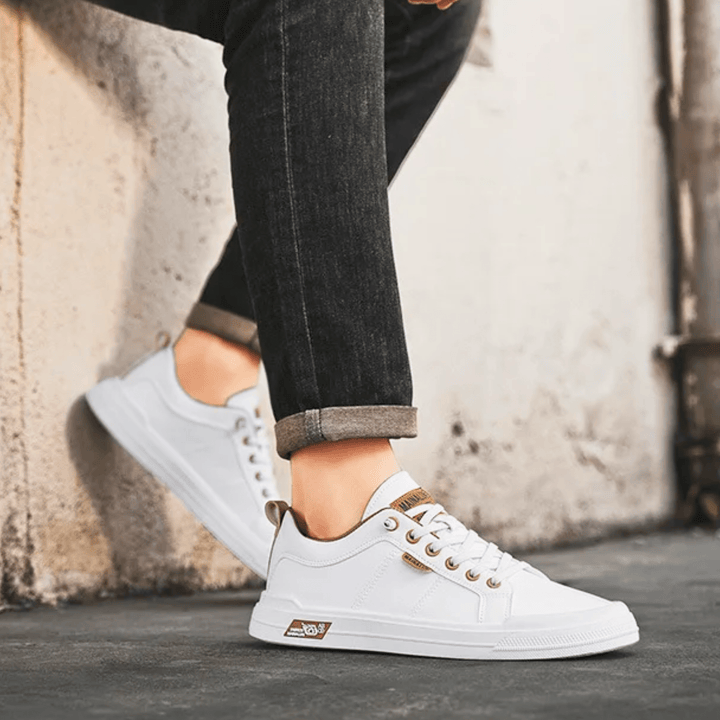 Daniele |  LEATHER TRAINERS